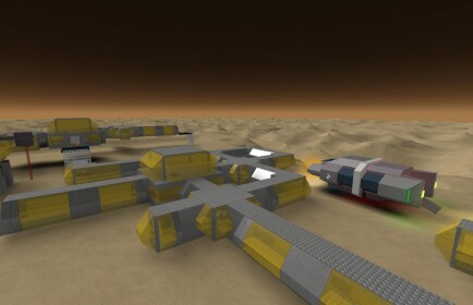 The Industrie's Mars Base