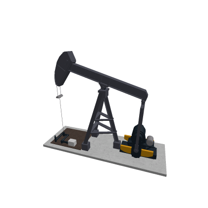 Realistic Oil Pumpjack