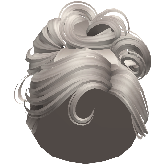 Sleek Chic Model Runaway Bun (Platinum)