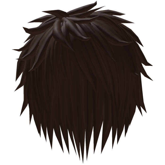 brown emo hair