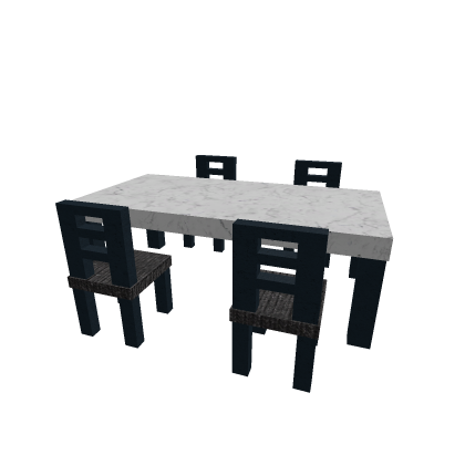 Marble Table Set