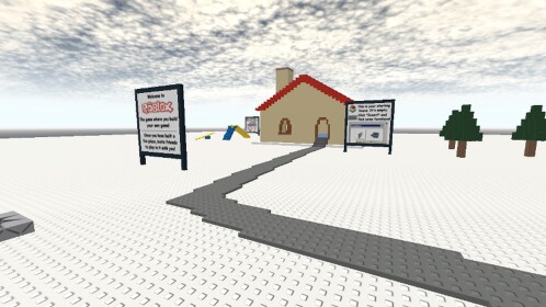 Happy Home in Robloxia Winter 2008