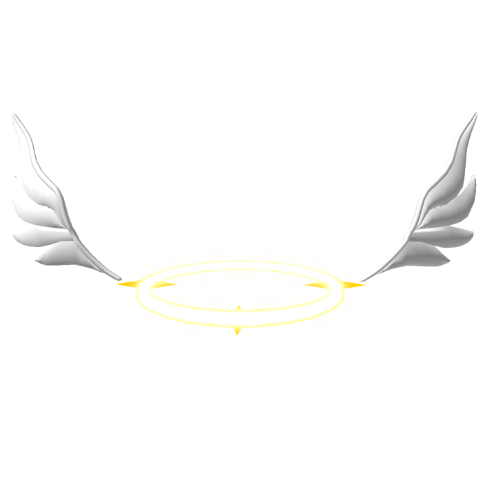 [GLOWING] Angel Halo WIngs