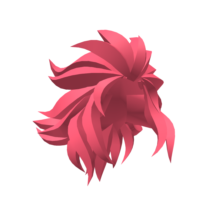 Pink Blocky Mane
