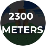 2300 METERS REACHED!