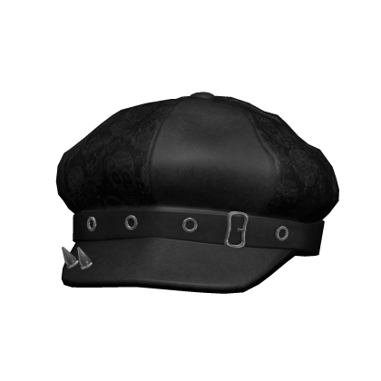 Grunge Leather Spiked Cap Roblox item