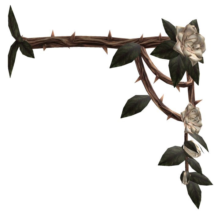 Rose Thorn Vine Waist - Ivory