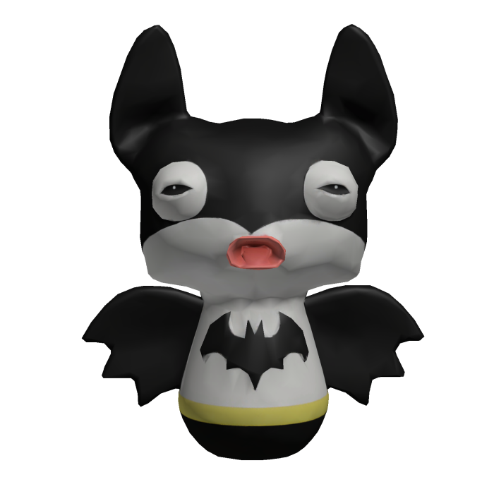 Fuggler  Comics Batman Plushie Back
