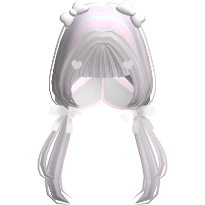 ♡ : cute hair with a pretty bow ! 