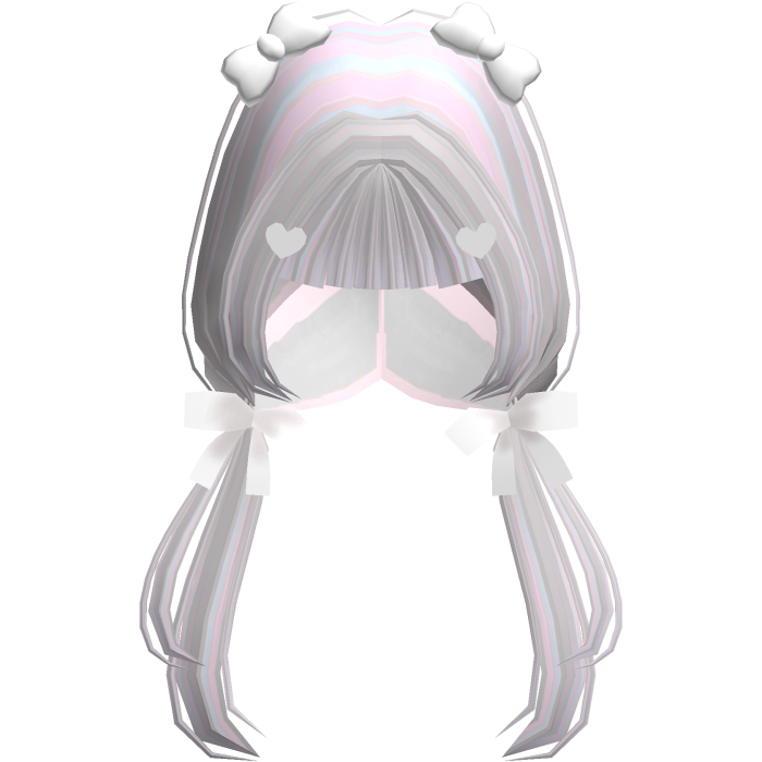 ♡ : cute hair with a pretty bow ! 