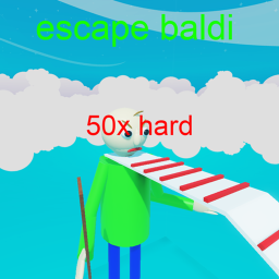escape baldi super hard