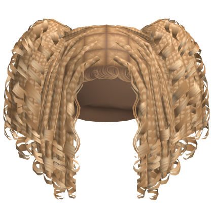☆ | Blonde Boho Braid Pigtails Roblox item