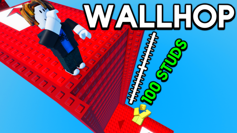 [NEW] +1 Stud Wall Hop Obby ✨ screenshot 1