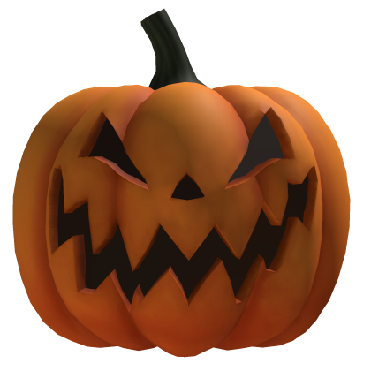 Halloween Pumpkin Head Big Smile