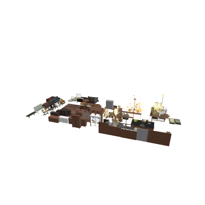 realistic and grunge furniture pack