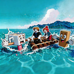 Raft to Rescue Brainrot🚣