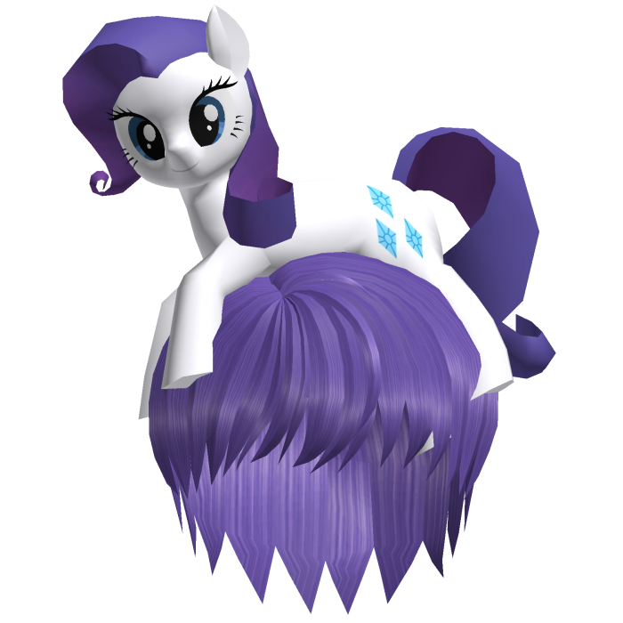 My Little Pony Rarity Male Short Hair