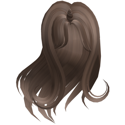 𖹭 Kawaii Swoop Unicorn Cute core Hair in Brown Roblox item