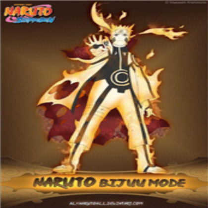 Naruto Bijuu mode Roblox decal