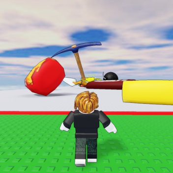 Dont get hit by that sword ... RUN!!
