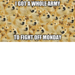 Cute Dogey army