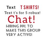 Text T Shirts!