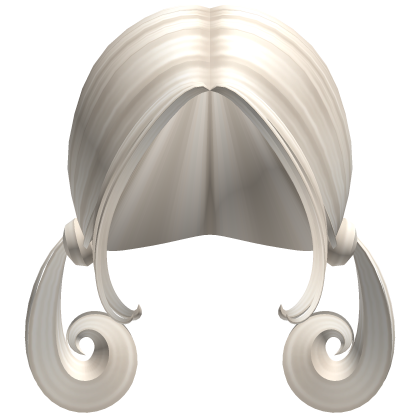 -',ৎ Low Short Curly Pigtails in Ash Blonde