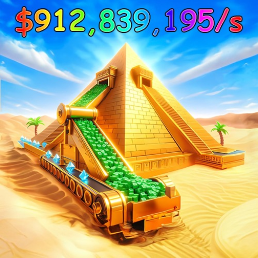 Super Pyramid Tycoon! official Roblox game thumbnail