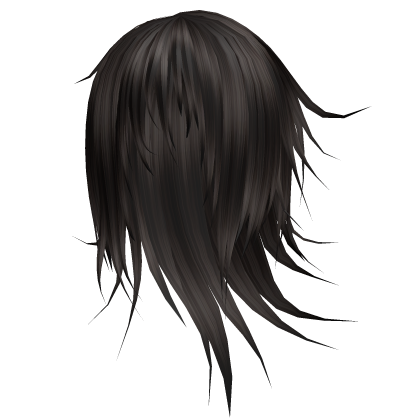 Dark Brown Emo Vkei Windy Long Model Hair 74. 