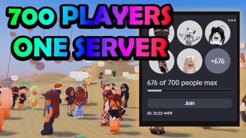 [FIXED DONO!] 700 Players in the same server