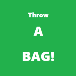 [TRAILS!] Throw - A - Green Football Bag