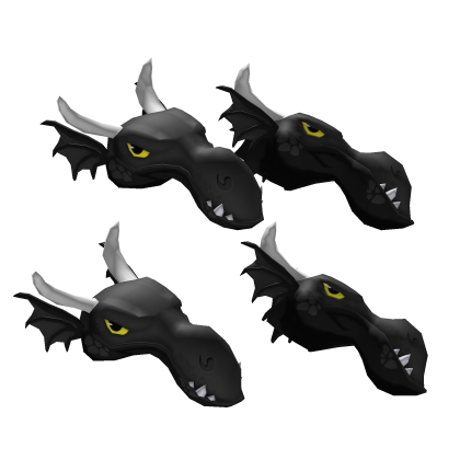 Cartoony Black Dragon Heads Aura OP thumbnail