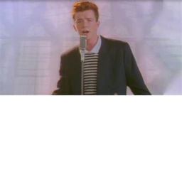 rick astly in the backrooms