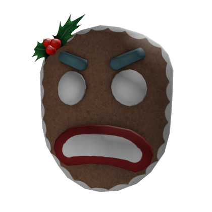 Angry Gingerbread Mask