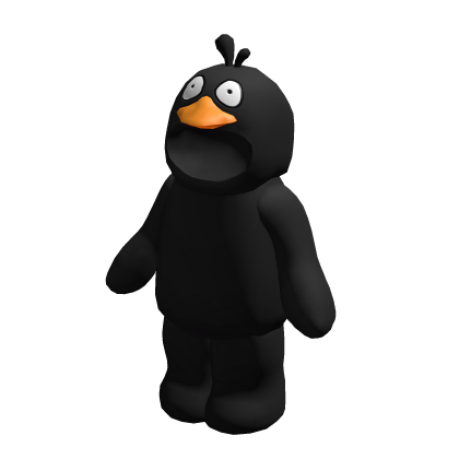 Black Terrified Duck Bodysuit thumbnail