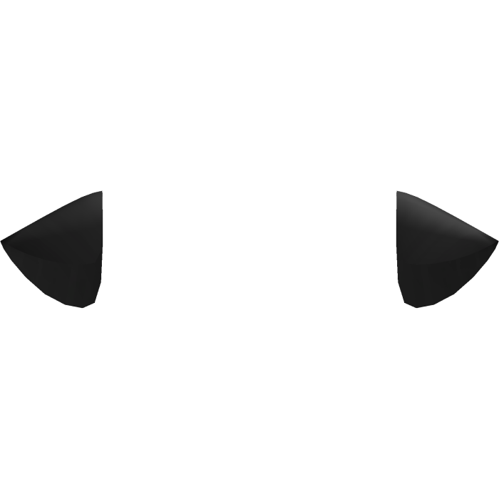 ♡ kawaii dolly black cat ears