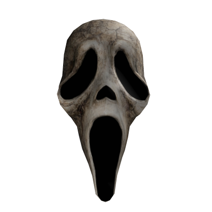 Scary Ghost face mask Roblox item