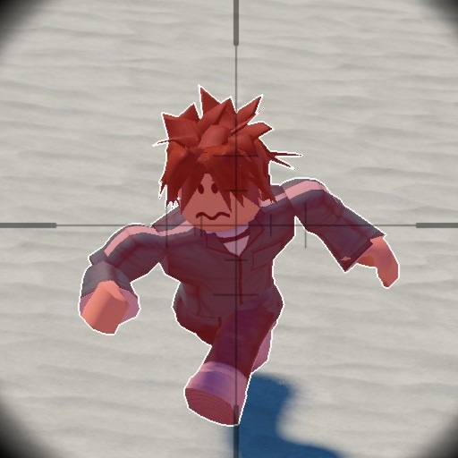 Red light green light but you are the sniper official Roblox game thumbnail