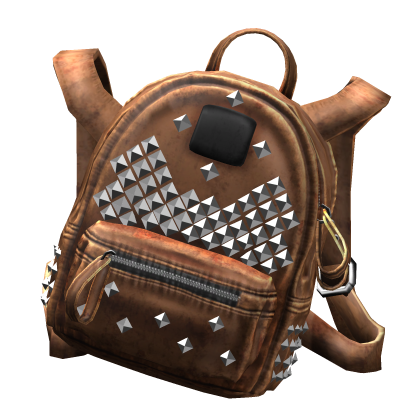 (3.0) Brown Rhinestone Off-Shoulder Backpack Roblox item