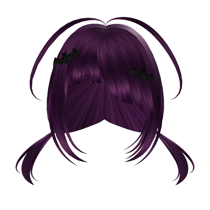 Violet Halloween Pigtails