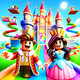 👑Royal Rainbow Obby