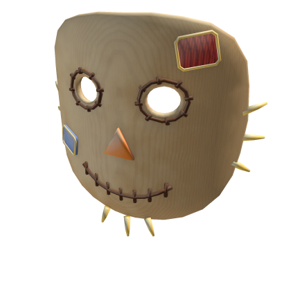 Patchy Scarecrow Burlap Mask