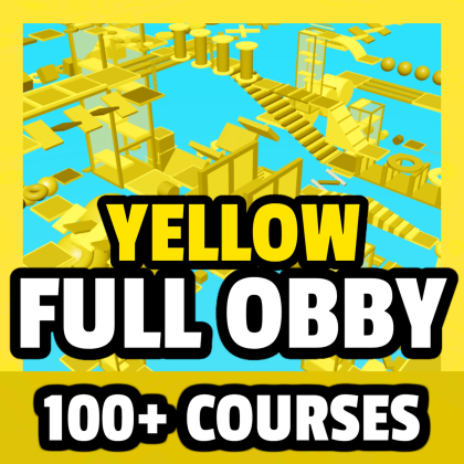 Yellow Full Obby Set [140 Stages]