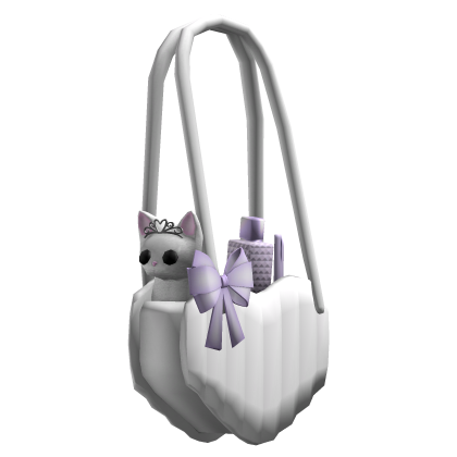 Cat Purse Bag Purple Roblox item