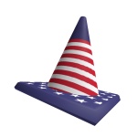 🇺🇸 Patriotic Traffic Cone