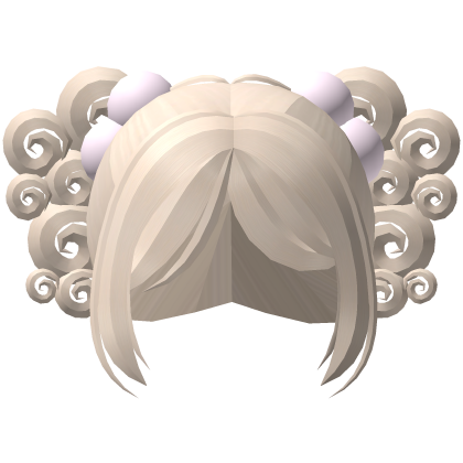 ❀ Cute Blonde Curly Lalaloopsy Hair  Roblox item