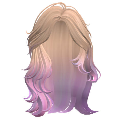 Natural Wavy Hair (Cotton Candy)