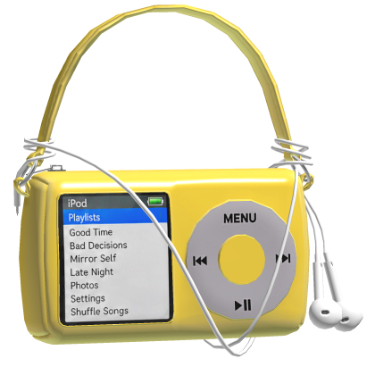 Yellow MP3 Shoulder Bag