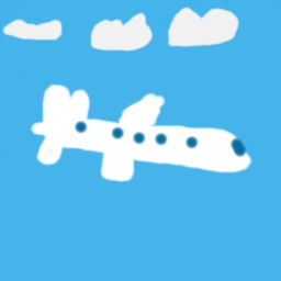 Be in an airplane simulator