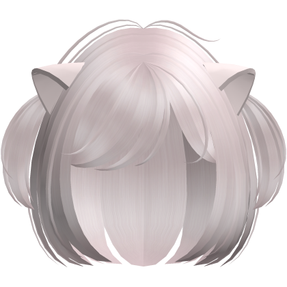 ♡ ⸝⸝⩊ 🦴 neko cutecore haircut in ash pink
